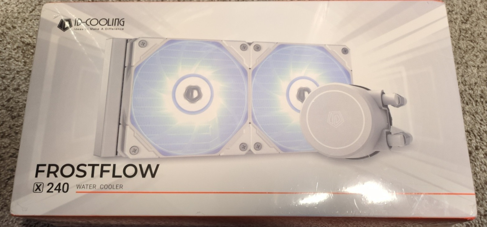 ID-COOLING FrostFlow x 240 Snow CPU Water Cooler LGA1700 1200 115X AMD AM4