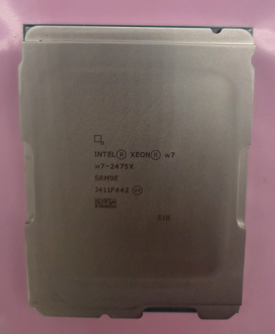 Intel Xeon w7-2475X 20-Core 2.6GHz LGA4677 SRM9E CPU Processor Grade A Tested