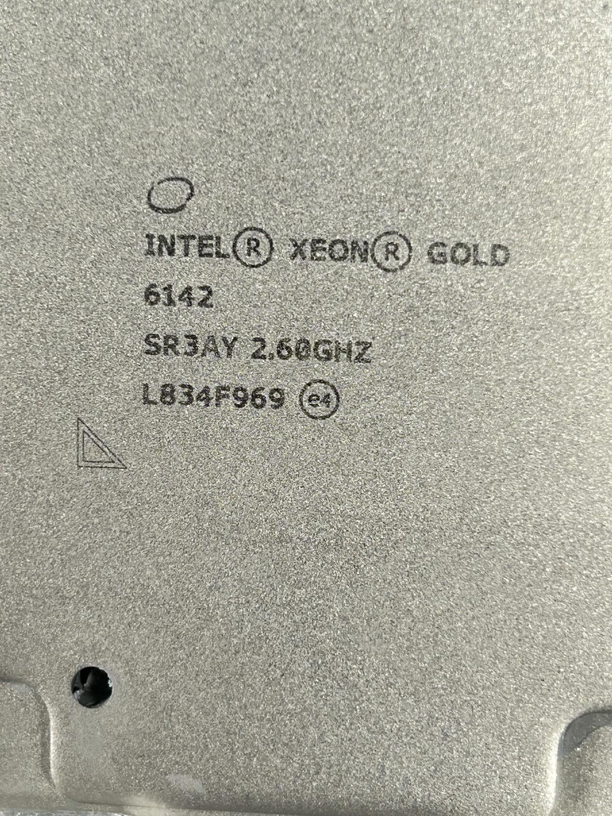 Intel SR3AY Xeon Gold 6130 16-Core 2.10GHz LGA3647 Server CPU USED VERY GOOD