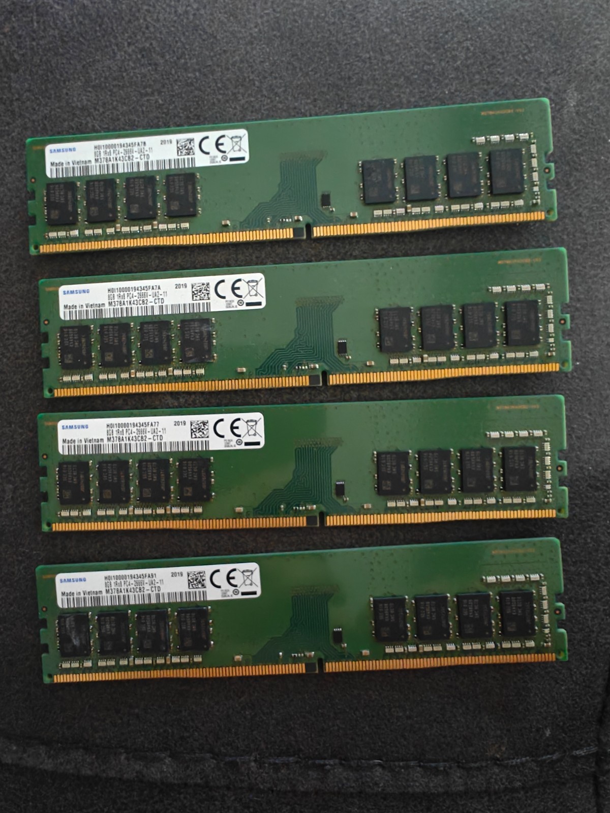 Samsung 8GB PC3-12800 (DDR3-1600) Memory