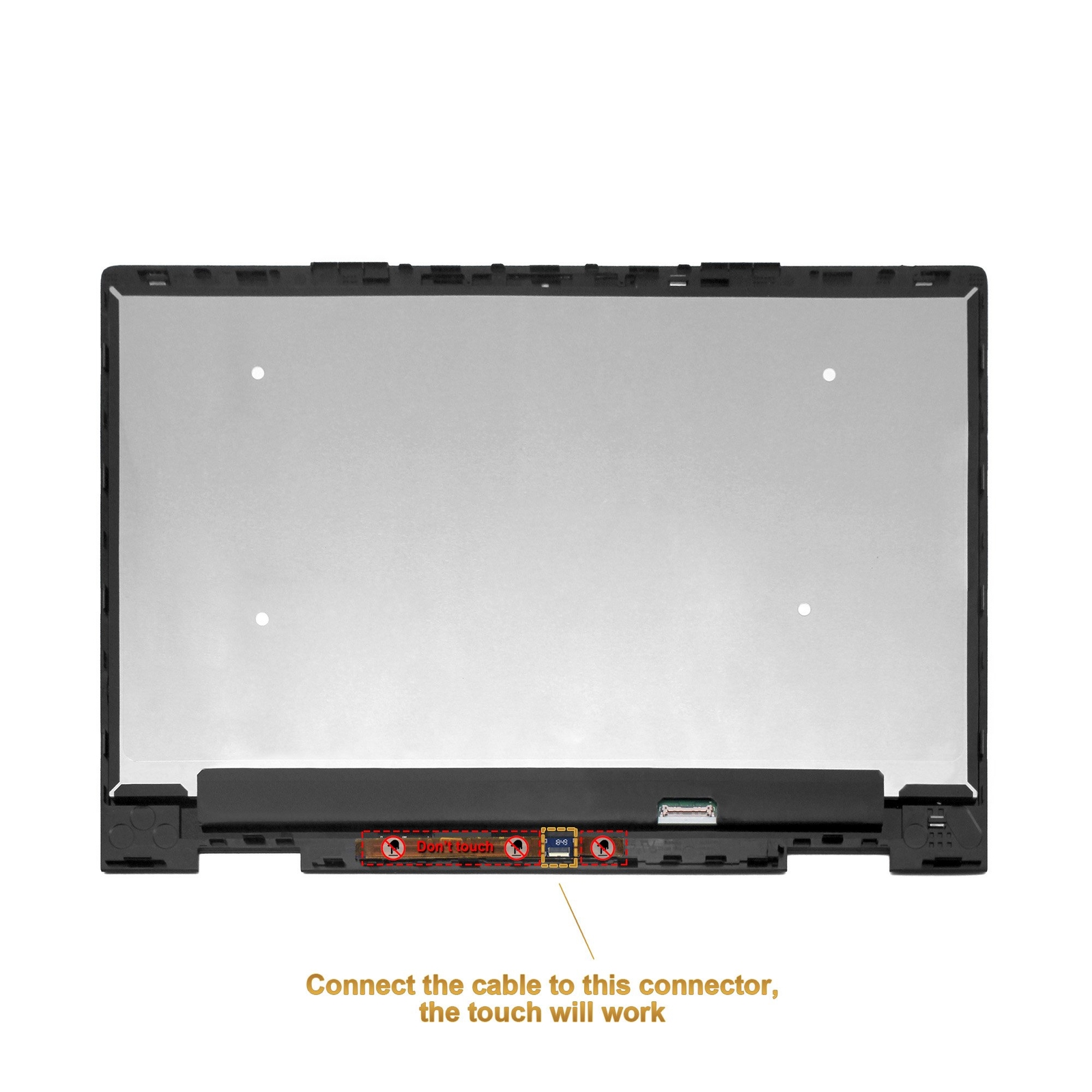 LCD Touch Screen Digitizer Display+Bezel for HP Envy x360 Convertible 15m-bp2xx