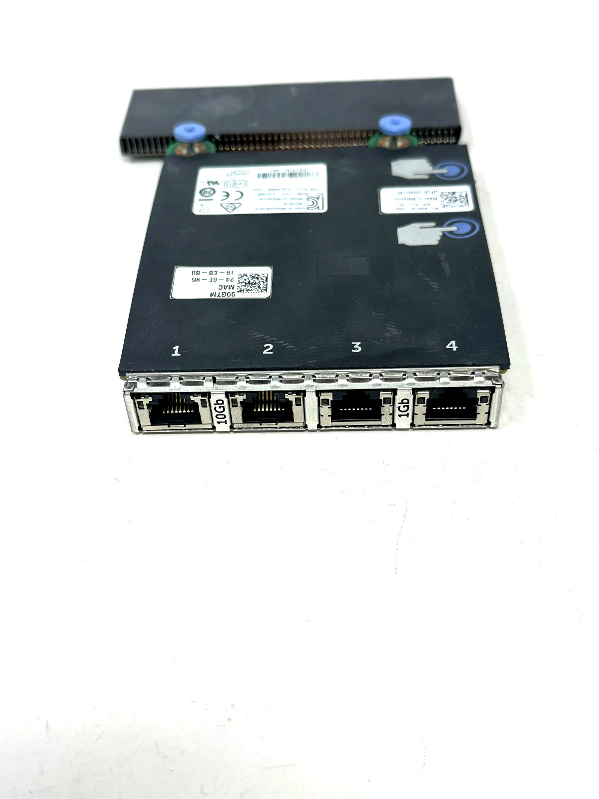 Dell 99GTM Quad Port RJ-45 2x10GB 2x1GB Network Daughter Card 099GTM