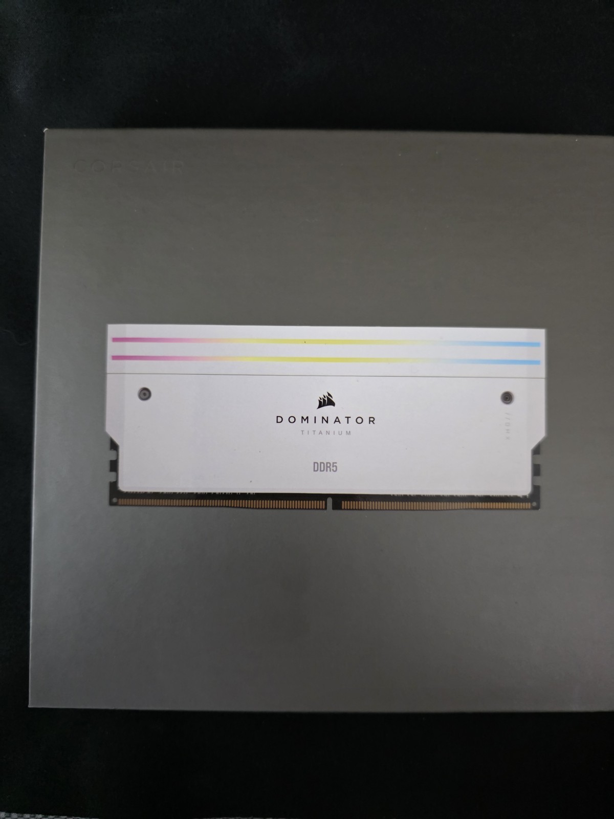 CORSAIR Dominator Titanium RGB DDR5 RAM 96GB (2x48GB) DDR5 6600MHz CL32