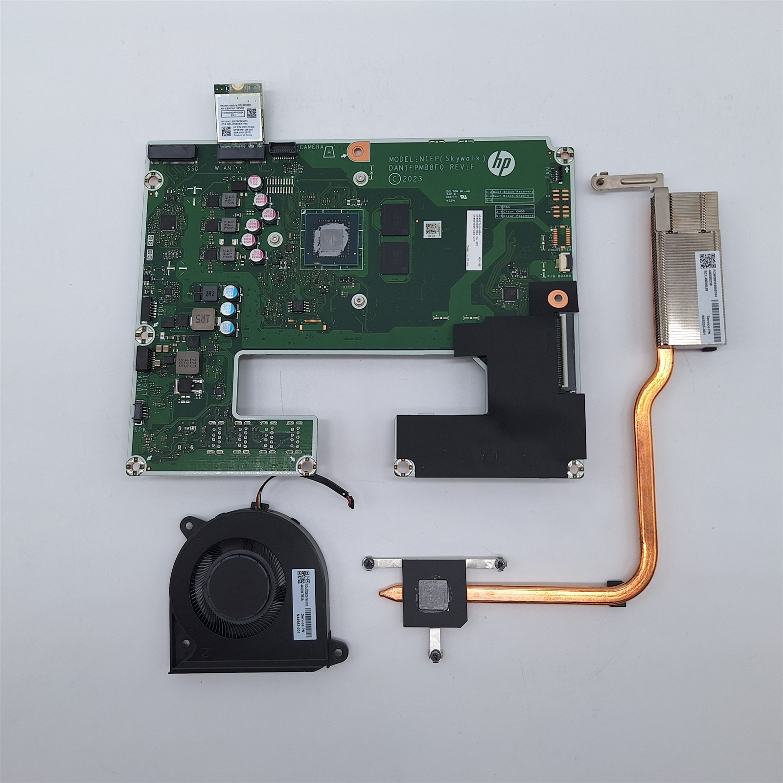 Motherboard for HP 27-CR0000m All-in-One AMD Ryzen 3 7320U AMD Radeon 8GB RAM