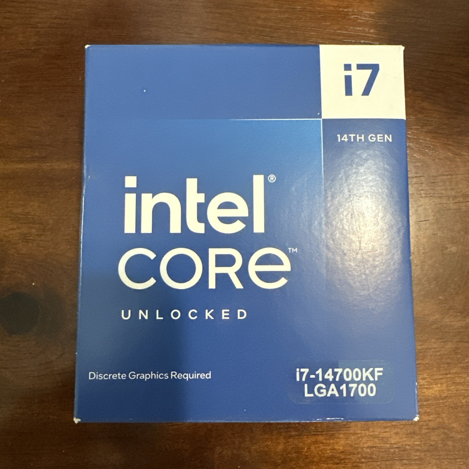 Intel Core I7-14700KF New Gaming Desktop Processor 20 Cores (8 P-cores + 12