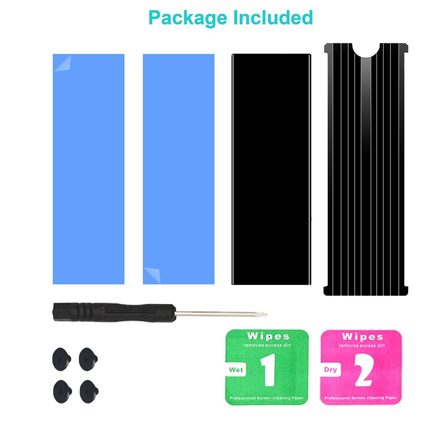 ELUTENG M.2 2280 Heatsink For PS5/PC Double Sided Heat Sink Alloy Aluminum NGFF