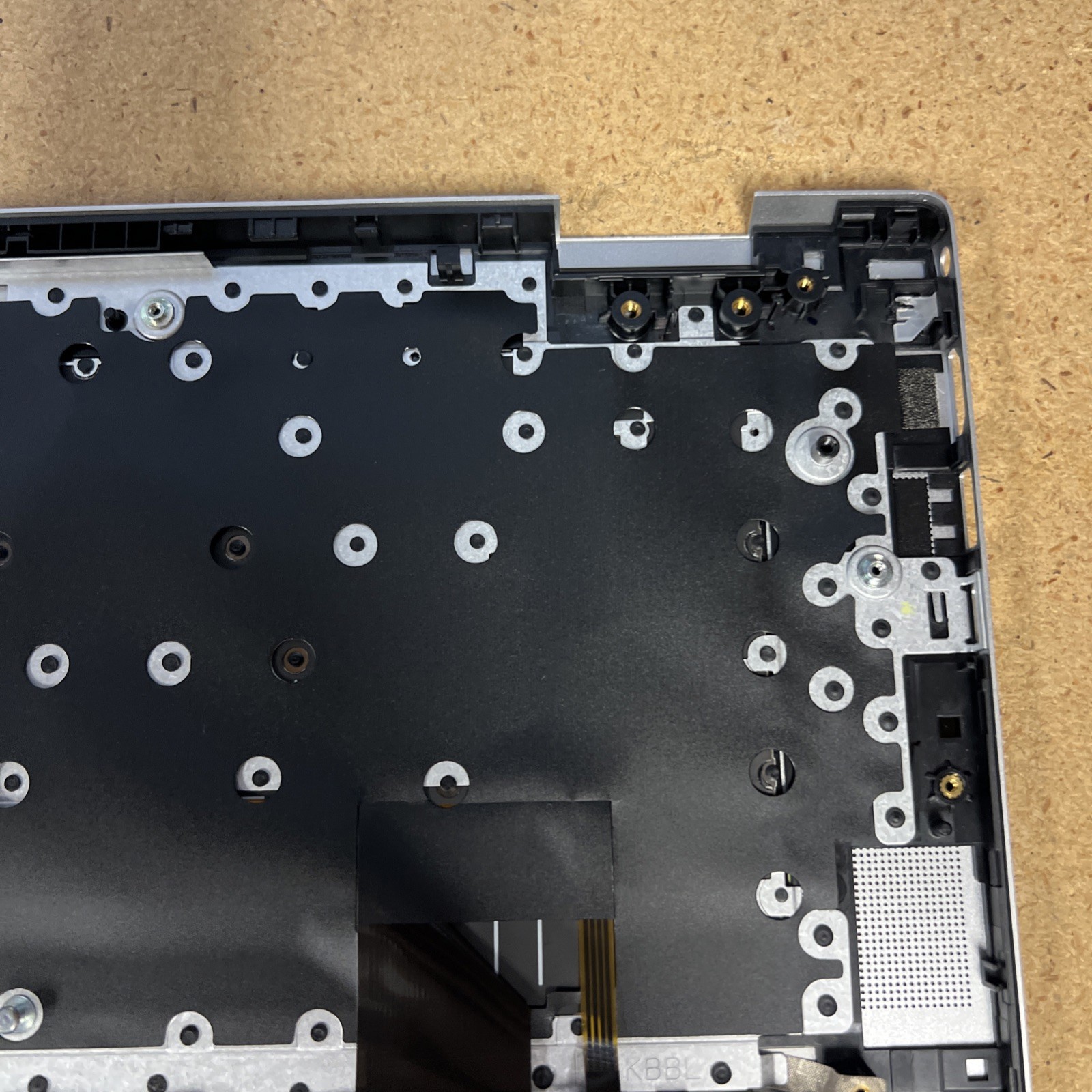 New Dell Inspiron 16 5625 5620 B12 Silver Palmrest Keyboard Backlit 0HJ5PC US