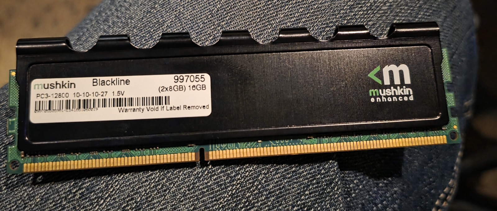 Mushkin Blackline 16GB (2x8GB) DDR3 PC3-12800