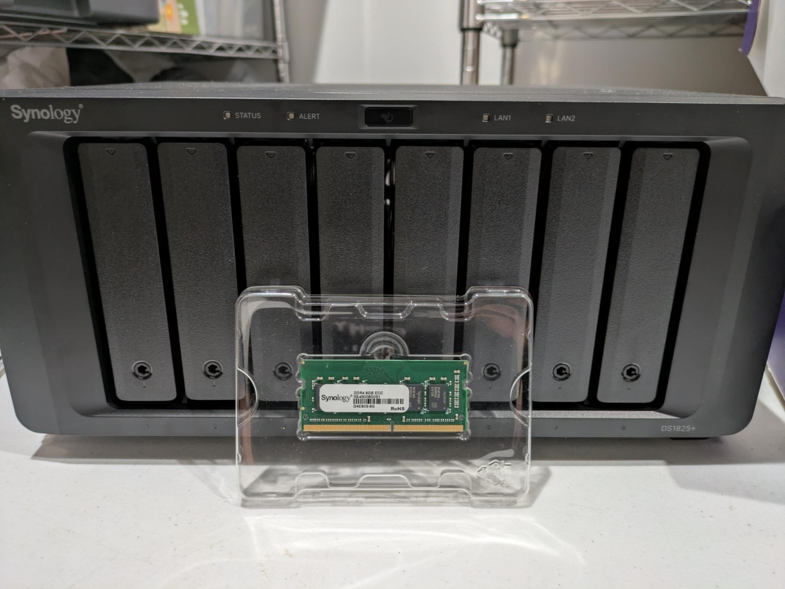 Synology DRR4 8GB ECC RAM Memory – BRAND NEW,Never Used