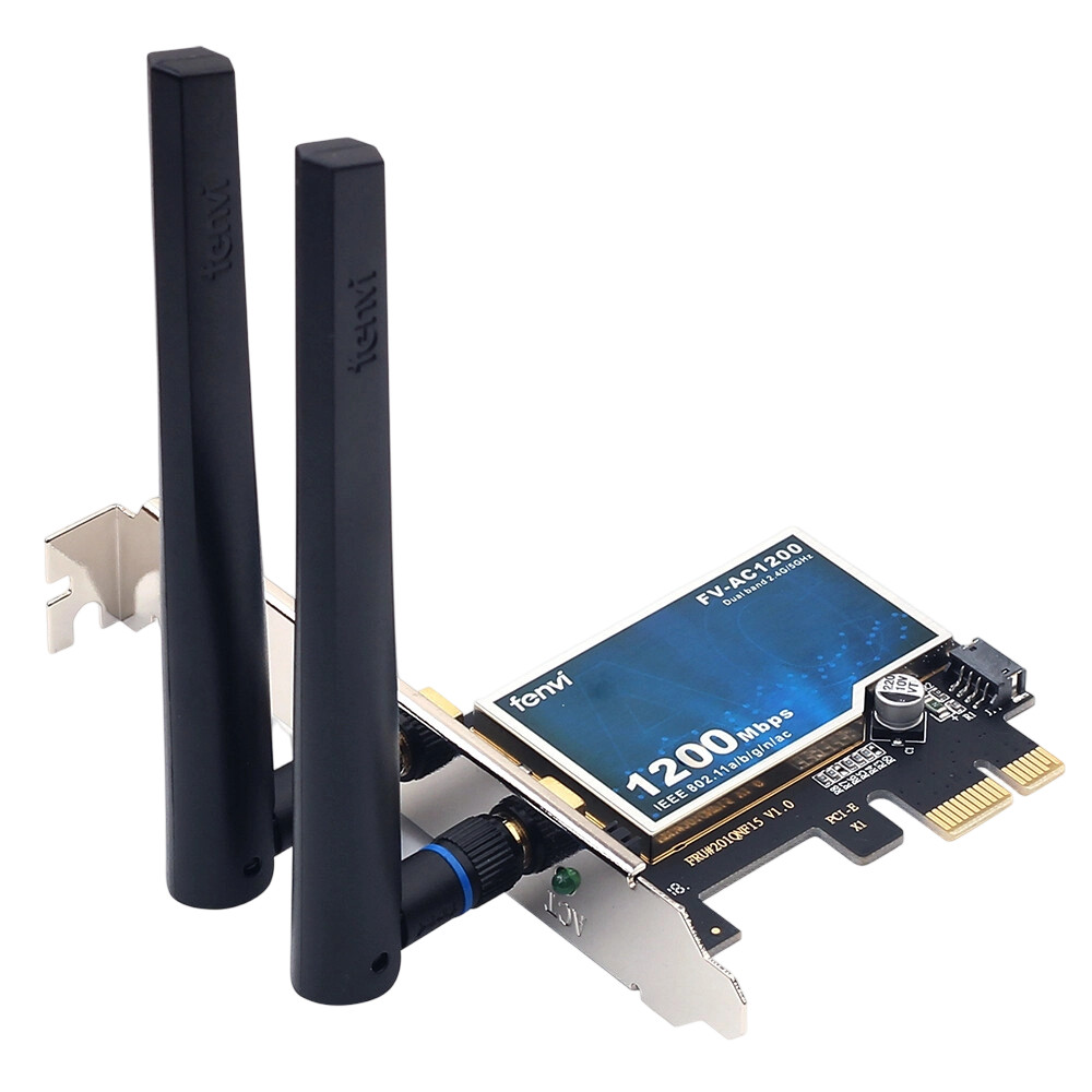 FV-AC1400 PICe WiFi Adapter 802.11AC Bluetooth 4.0 Internal Card Desktop PC