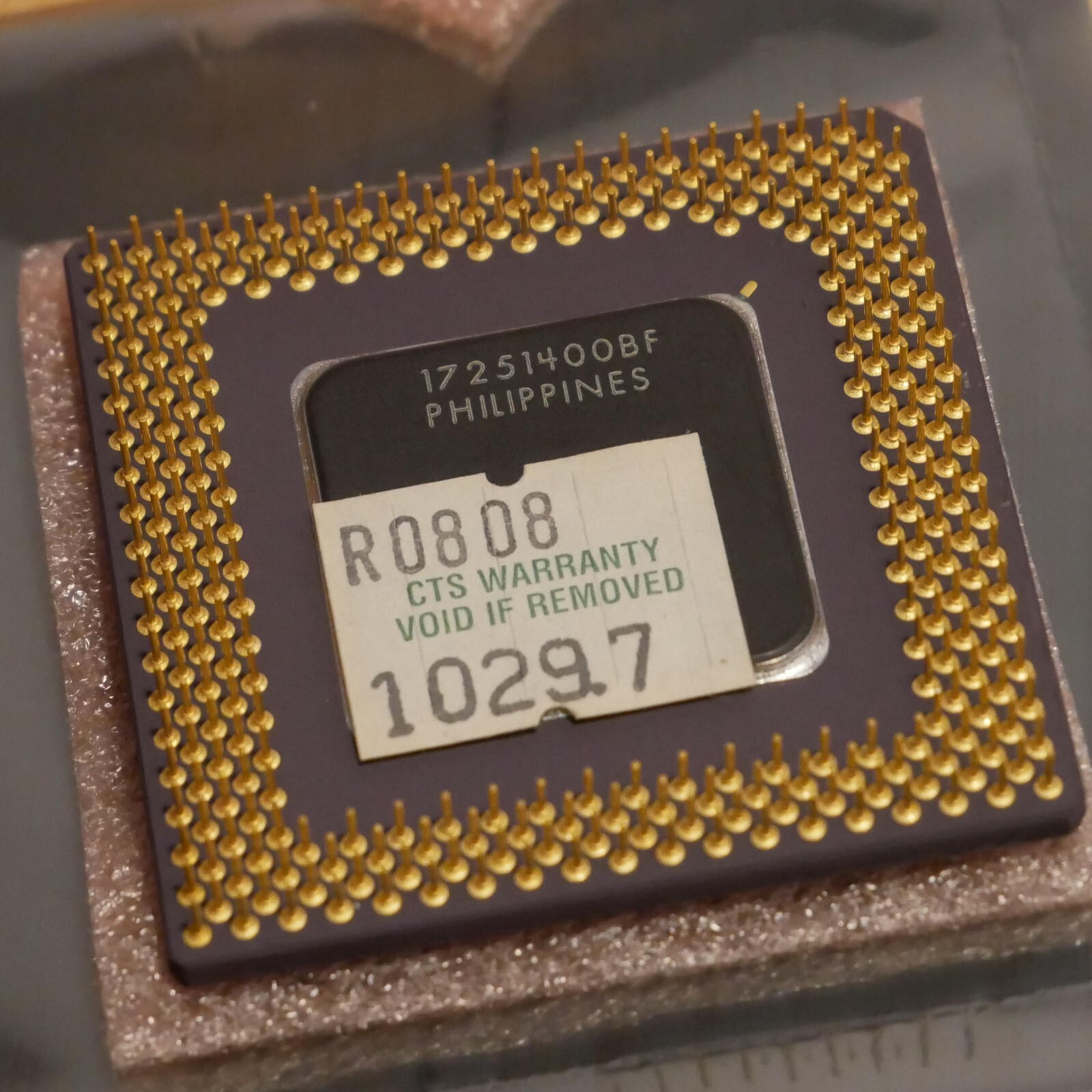 Intel Pentium P166 A80503166 166MHz CPU Processor with MMX – Tested & Working 08