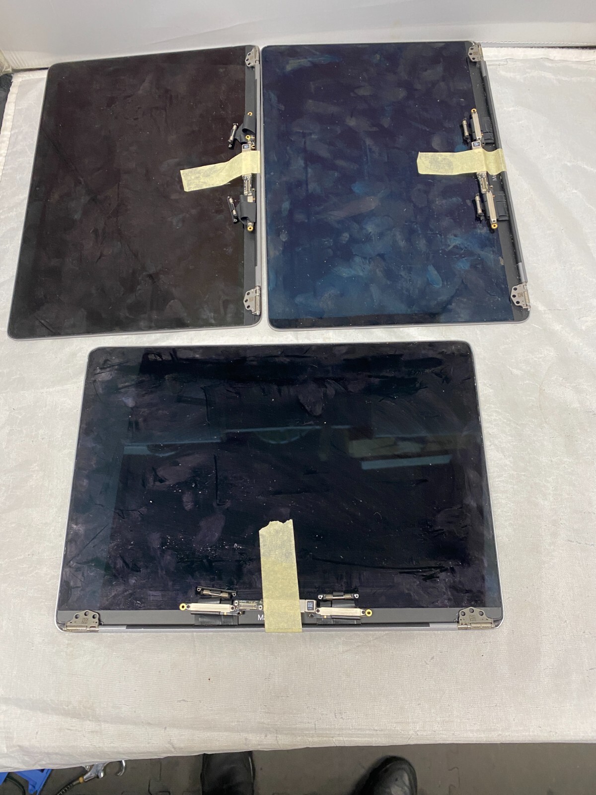 MACBOOK PRO SCREEN 13” SCREEN BUNDLE GOLD and SPACE GREY BROKEN pro and air 9x