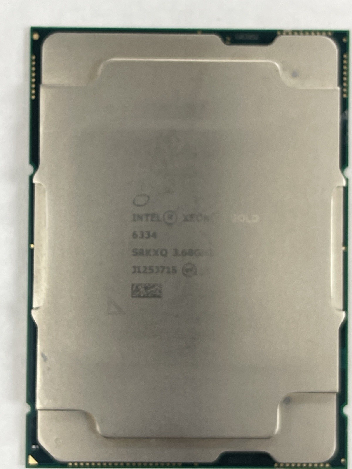 Intel Xeon Gold 6334 CPU 18MB Cache LGA 4189 8 Core SRKXQ 3.60GHz 165W Processor