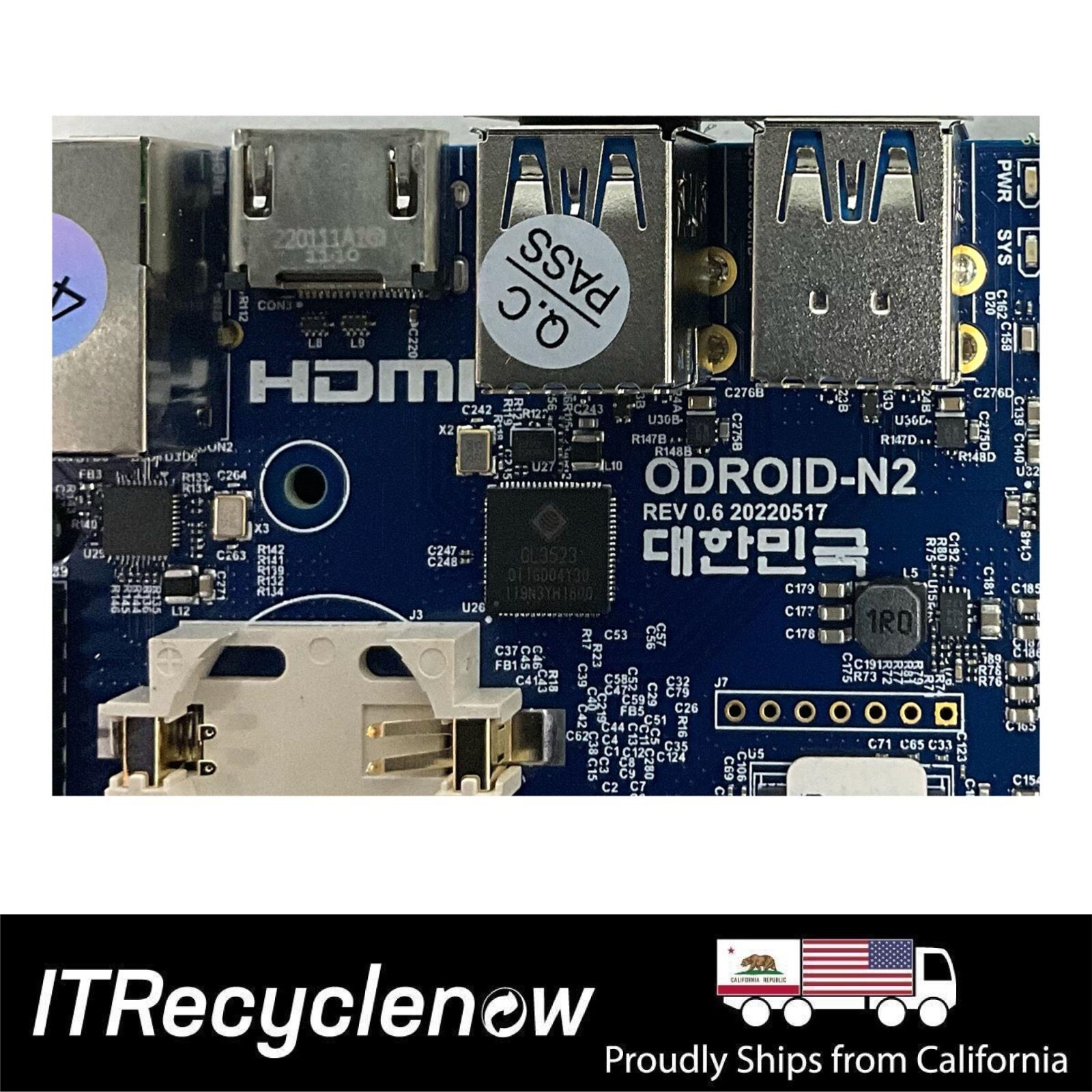 Odroid N2+ ARM 6 Core 4GB Low Power 5v Board Android Retro Emulator Hard Kernel