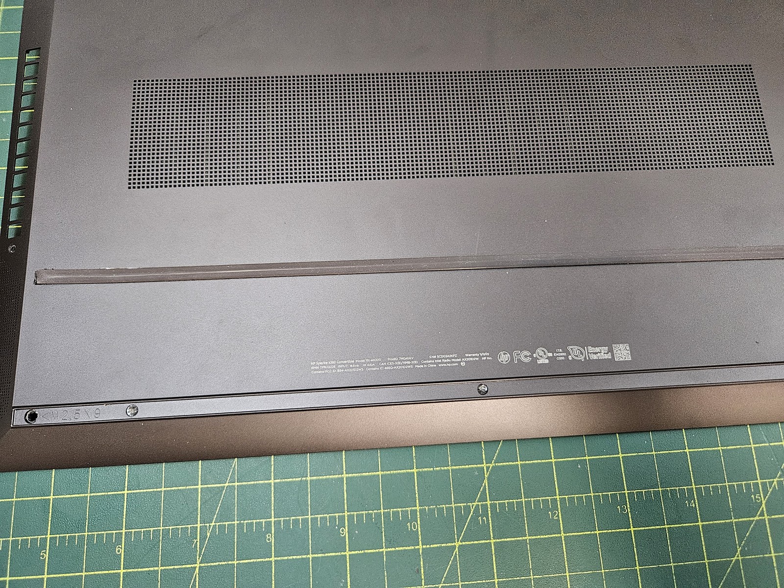 HP Spectre x360 Convertible 15-eb 15.6 Bottom Case Base Cover TFQ3CX3BTP00 #d928