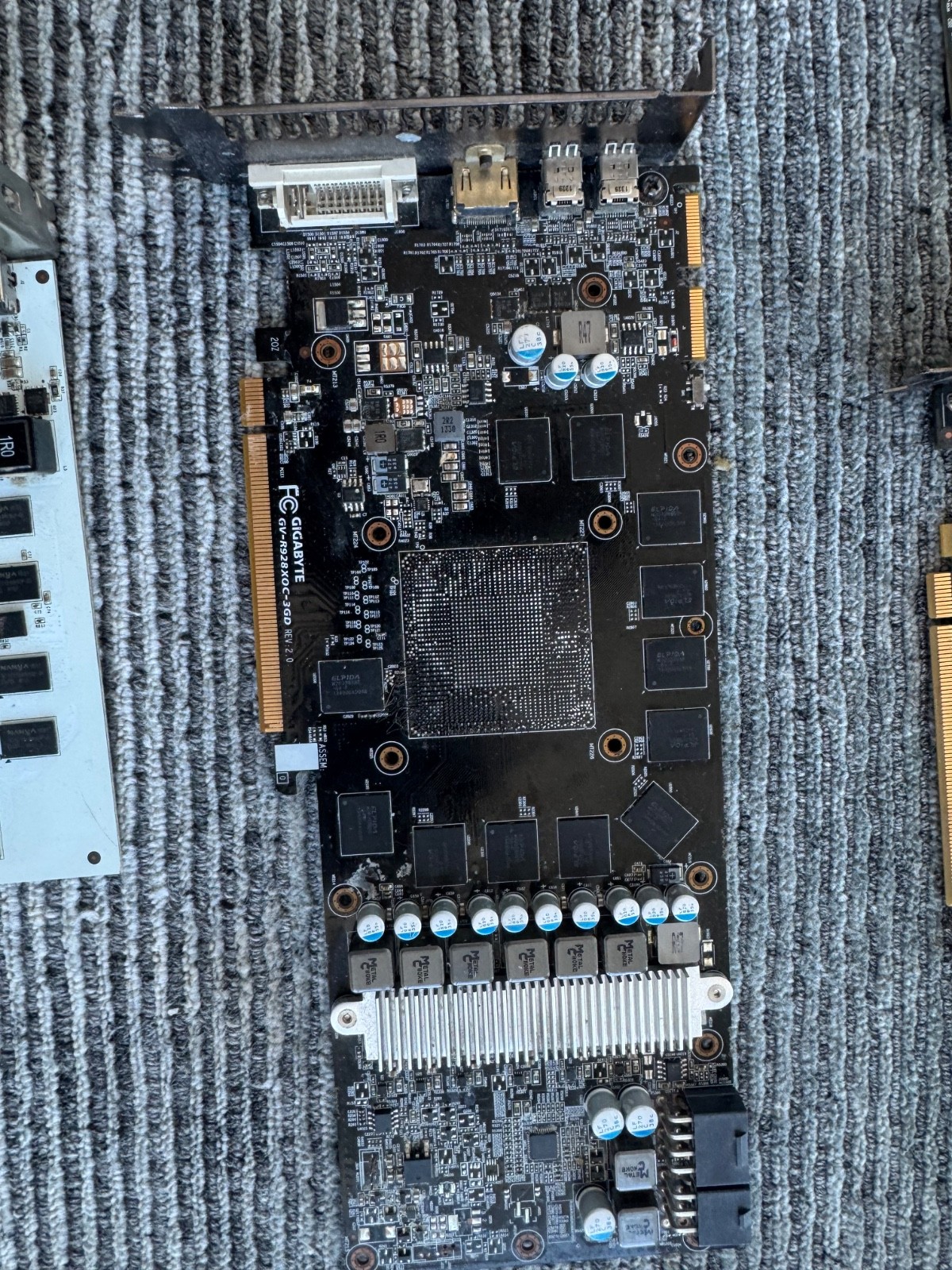 misc graphics cards for parts