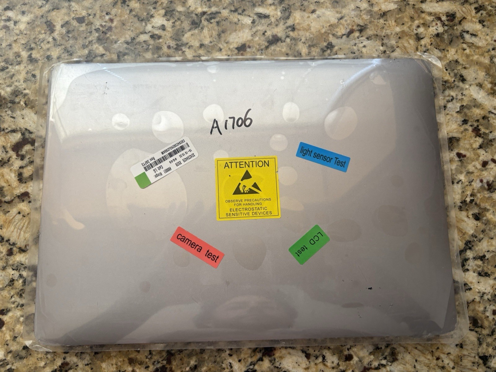 Apple MacBook Pro A1706 13.3″ LCD Panel Assembly Space Grey