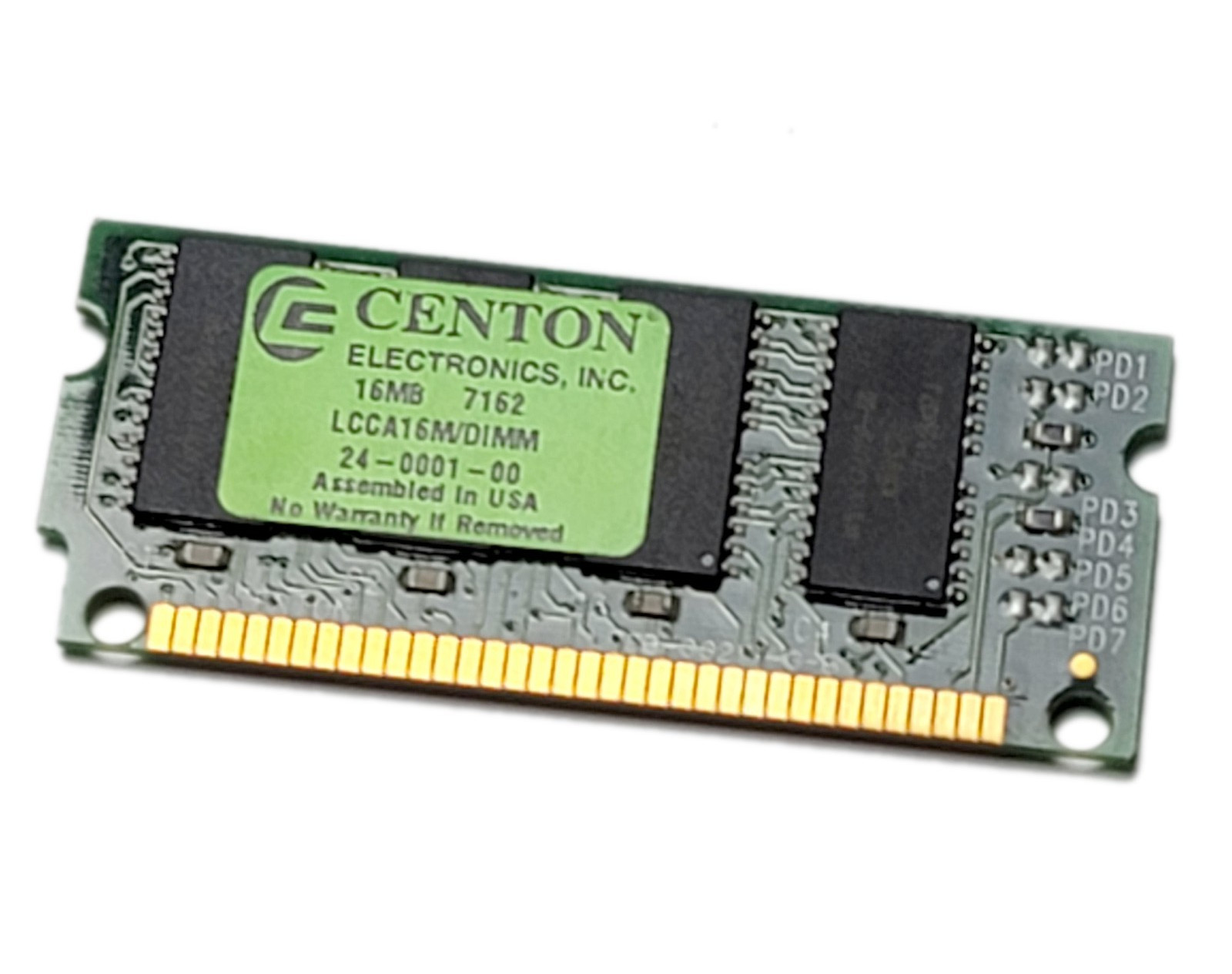 Centon 16MB 7162 LCCA16M/DIMM 24-0001-00 Free Shipping