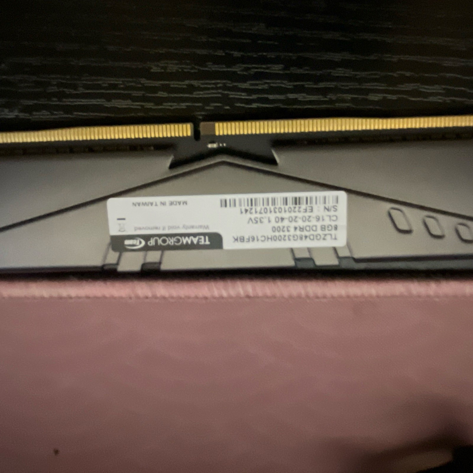 TEAMGROUP T-Force Vulcan Z 8GB DDR4-3200 PC4-25600 DIMM 288-Pin MPN