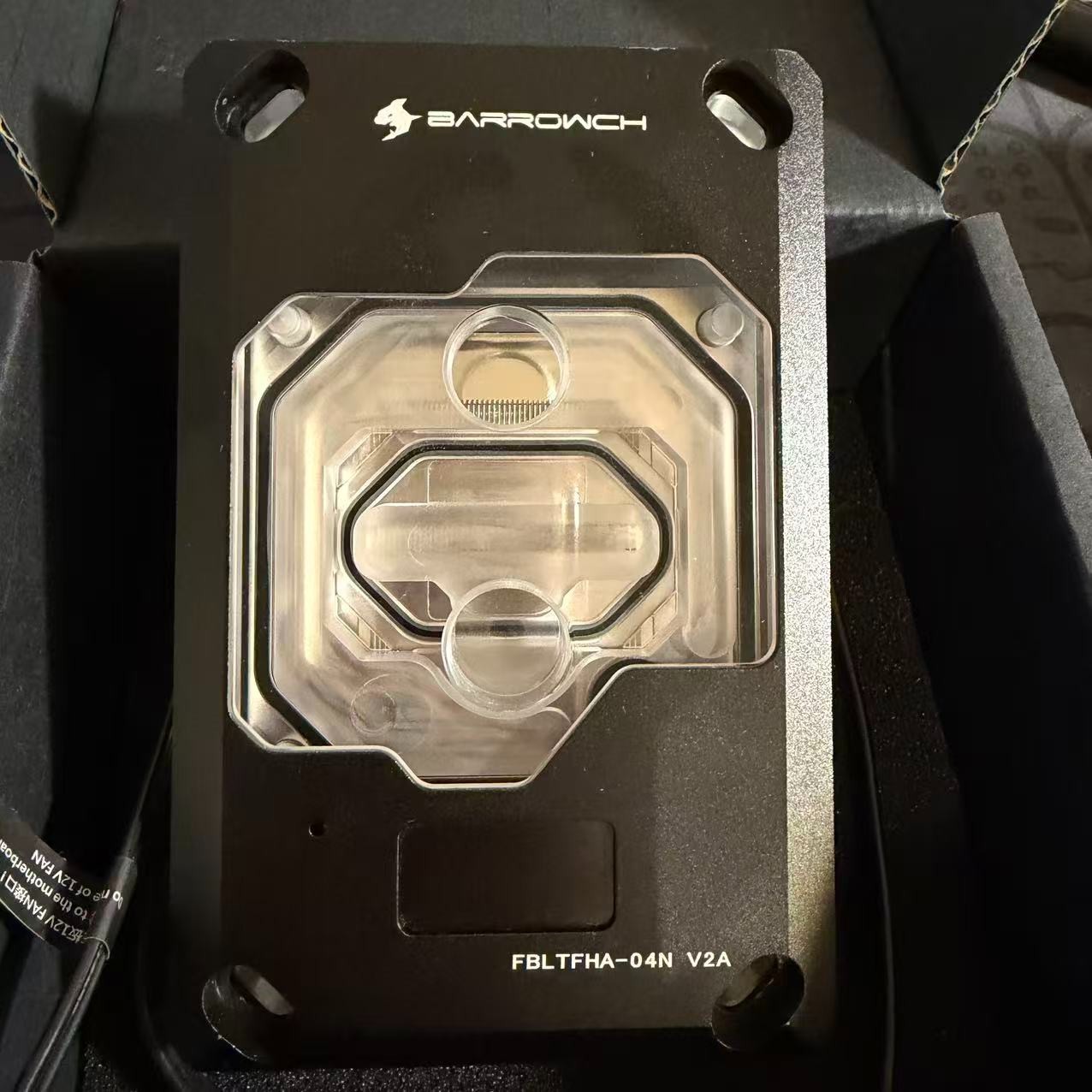 Barrowch TFT Temperature Digital Display CPU Water Block for AMD AM4 AM5 #1303