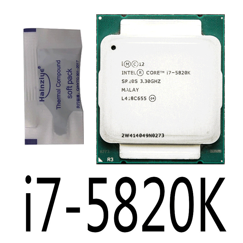 i7-5820K intel Xeon i7-6800K i7-6850K i7-6900K i7-6950X CPU Processor Used