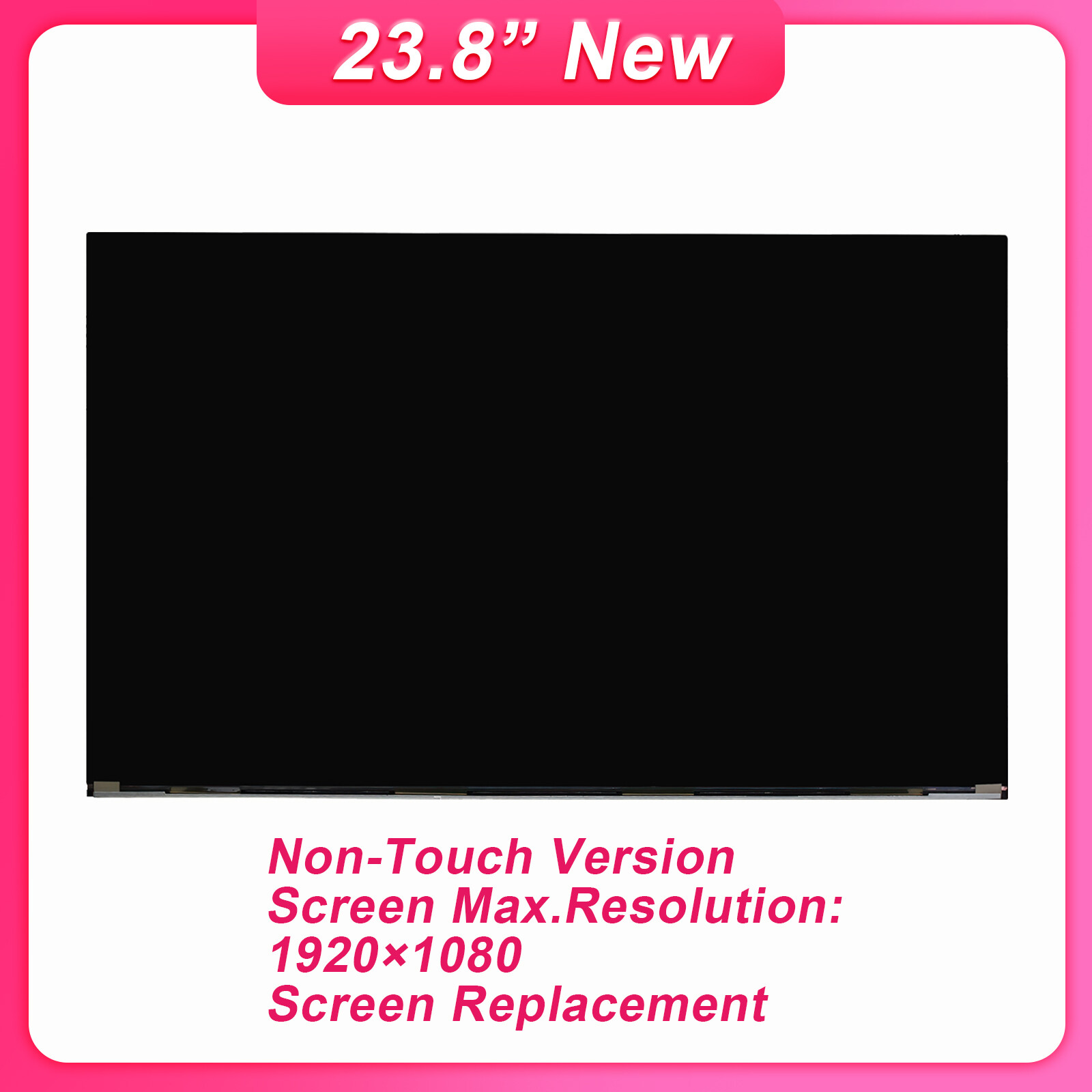 MV238FHM-N20 MV238FHMN20 23.8″ FHD LCD Display Screen Non-Touch Replacement