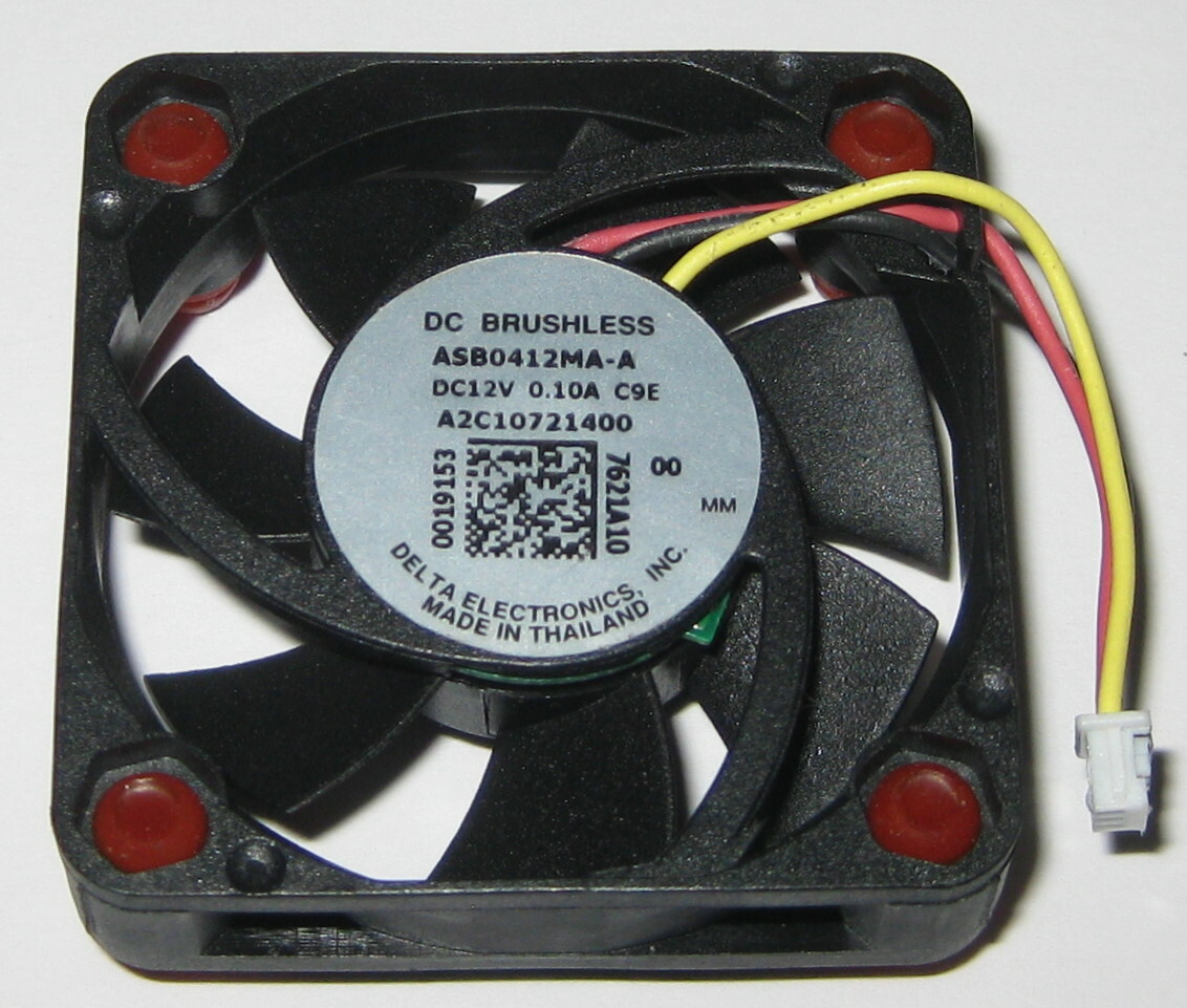 Thin 12V DC 40mm Delta Laptop Fan – 10mm 40mm 40mm – 3 Pin Mini Plug – 5000 RPM