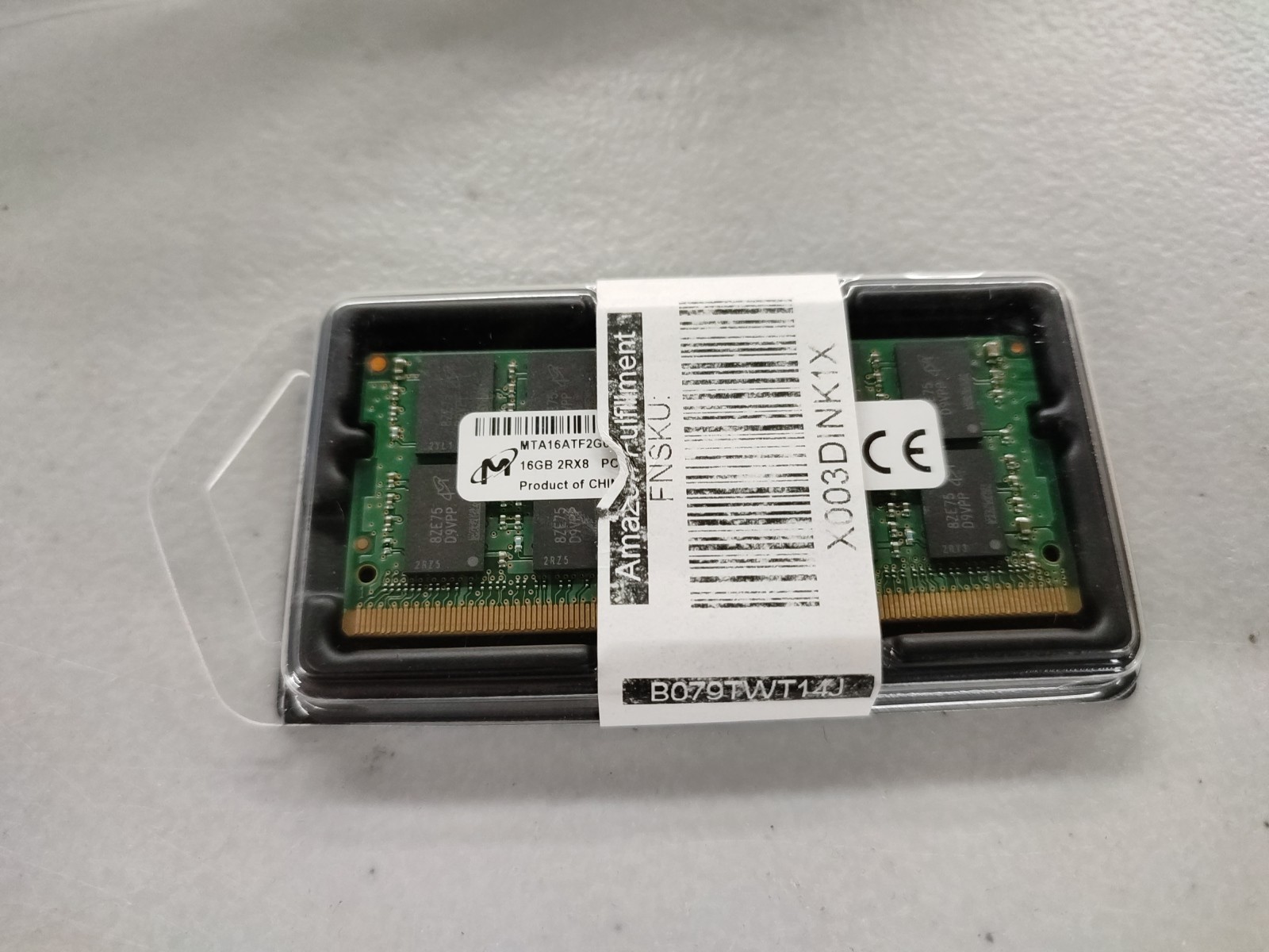Micron 16GB (1x16GB) DDR4 PC4-2666V SODIMM Memory RAM – MTA16ATF2G64HZ-2G6E1