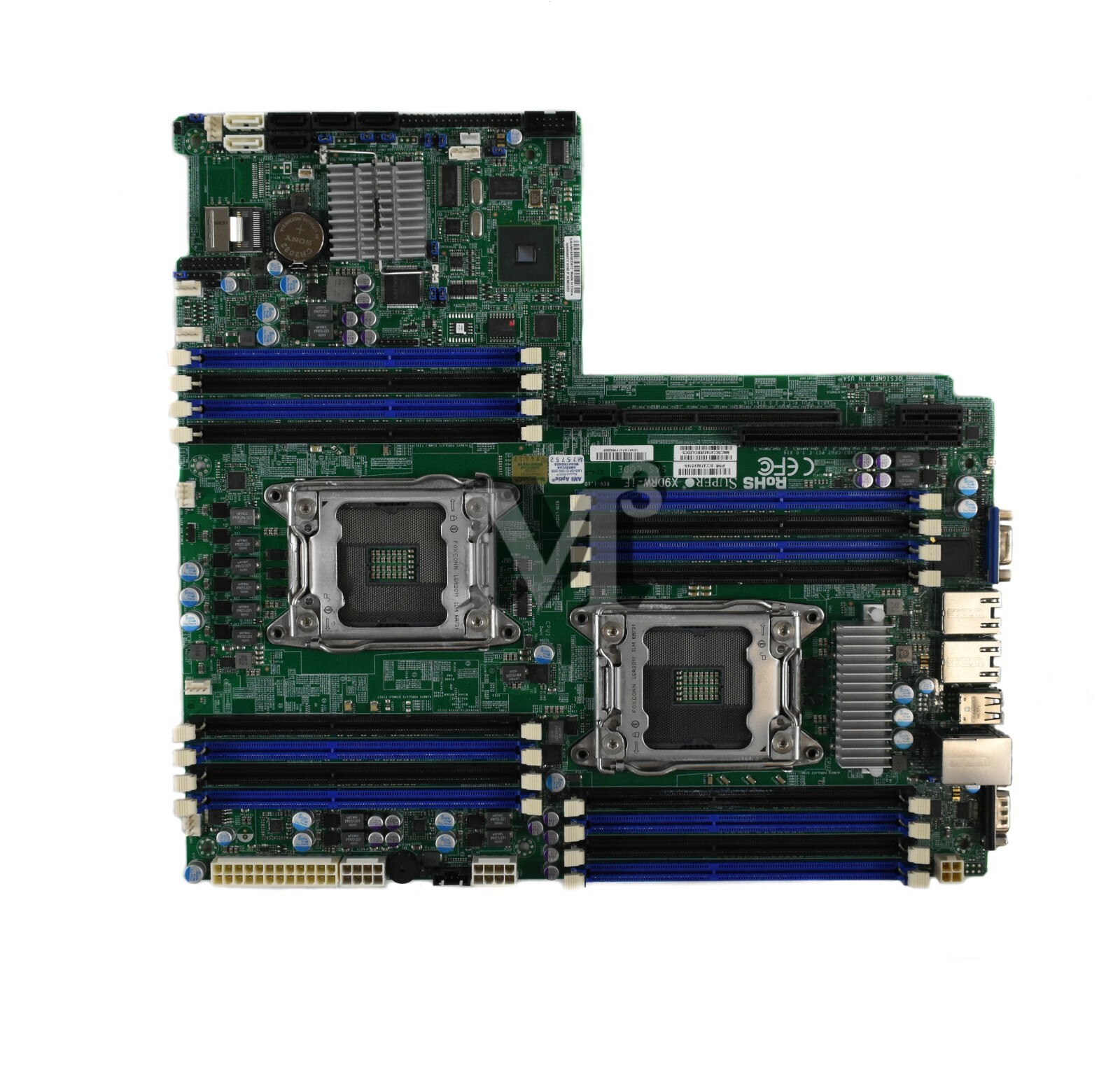 SuperMicro X9DRW-IF – LGA2011-socket R- Server MB w/ RSC-R2UW-4E8 & HEATSINKS