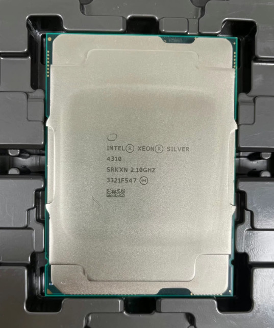 Intel Xeon Silver 4310 CPU 12Cores 2.1GHz 18MB 120W server processor-