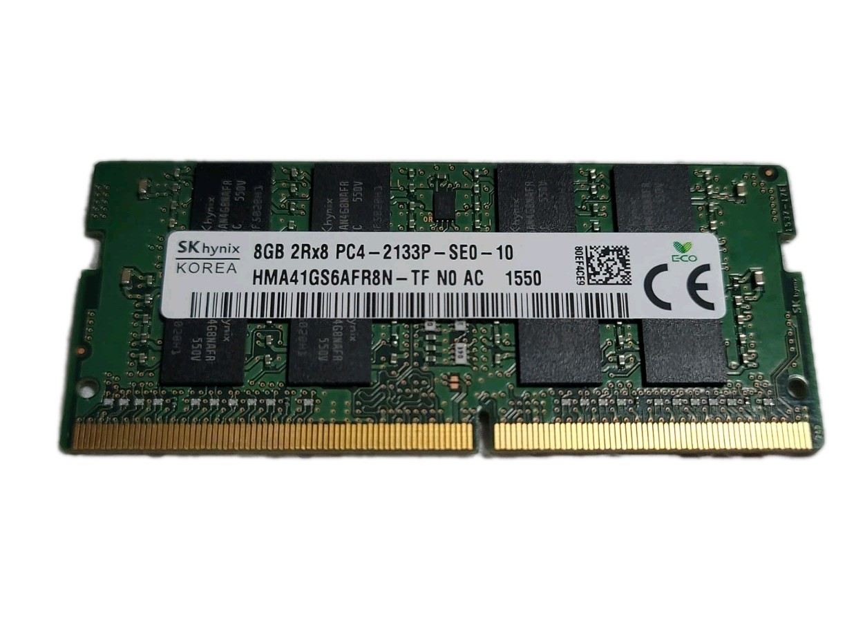 SK hynix 8GB (2Rx8) PC4-2133P-SE0-10 SODIMM Memory | HMA41GS6AFR8N-TF N0 AC |