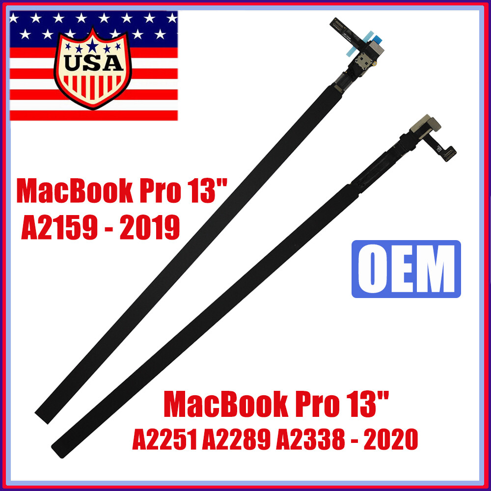 OEM LED Touch Bar Flex Cable For Apple Macbook Pro 13″ A2159 / A2251 A2289 A2338