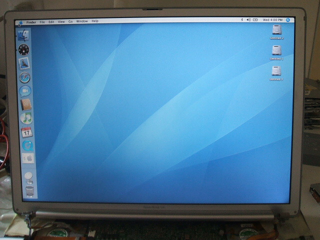 Powerbook G4 15″ LCD Display A1025 A1046 1GHz 1.25GHz A1095 1.33GHz 1.5GHz