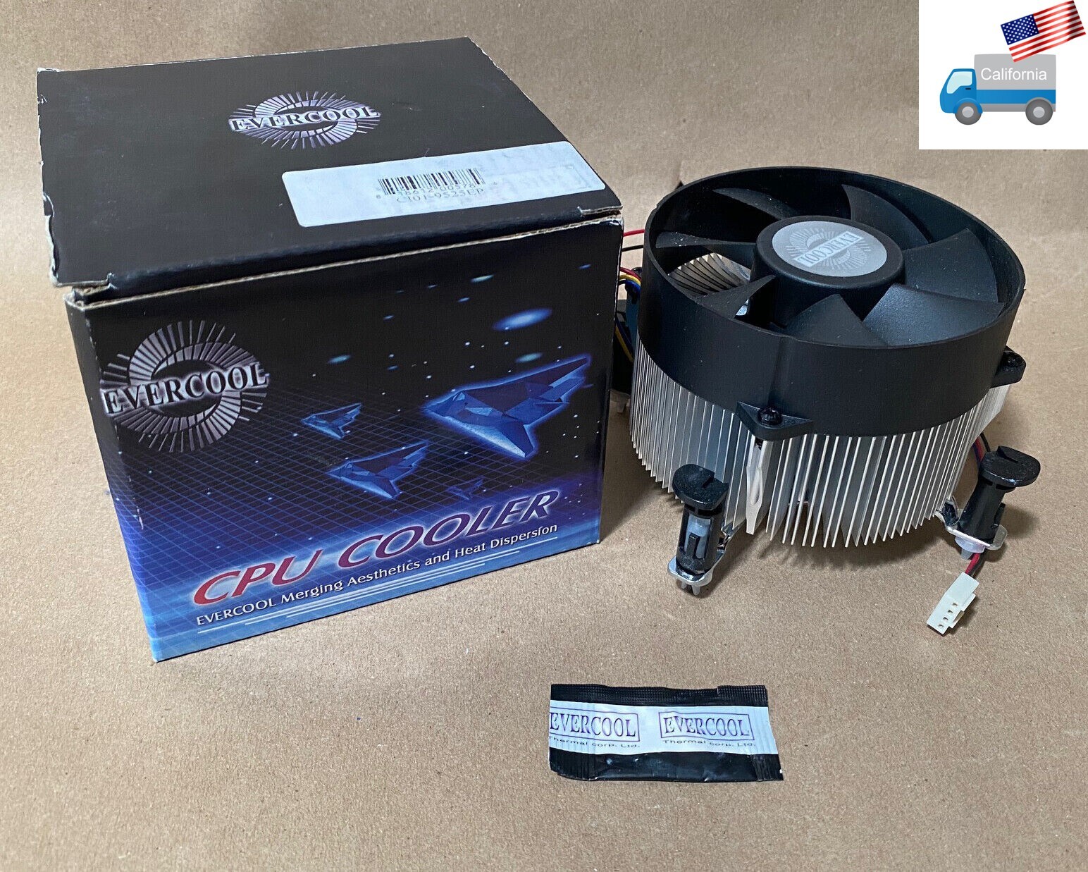 Heatsink 95mm PWM Fan Cooler for Intel Core i7 -920 -930 -940 -950 -960 CPU