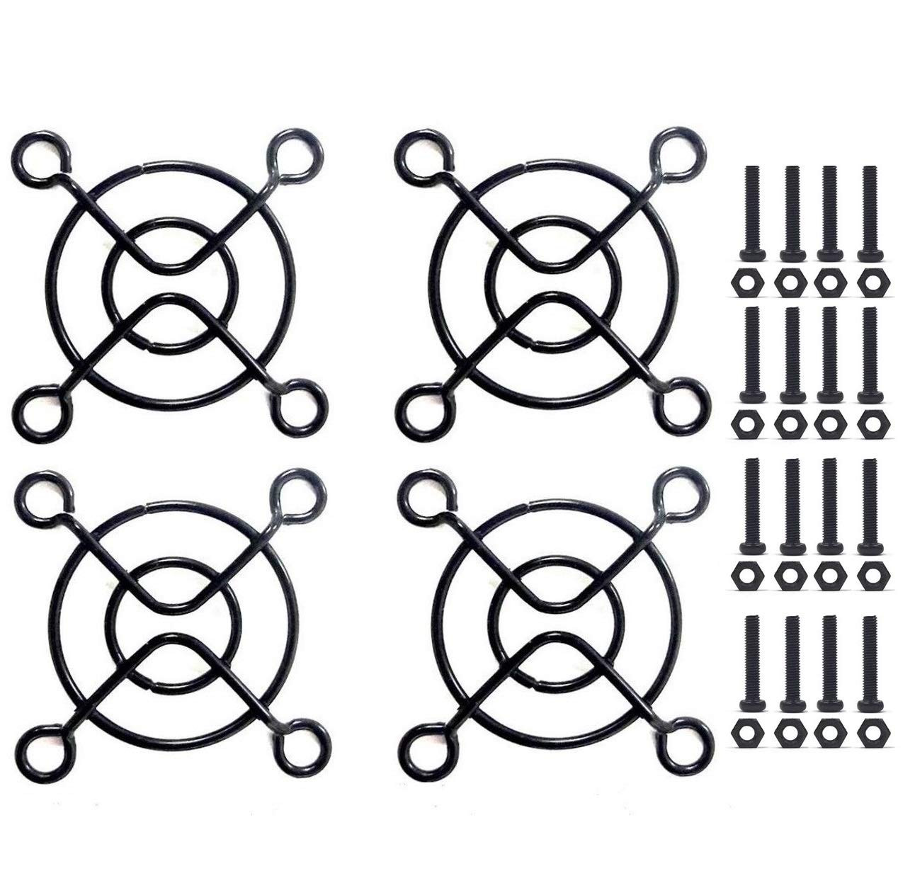 30Mm Fan Grill, 30Mm Fan Guard Cover for Raspberry Pi, RC Car, 4Pcs 30Mm Fan Cov