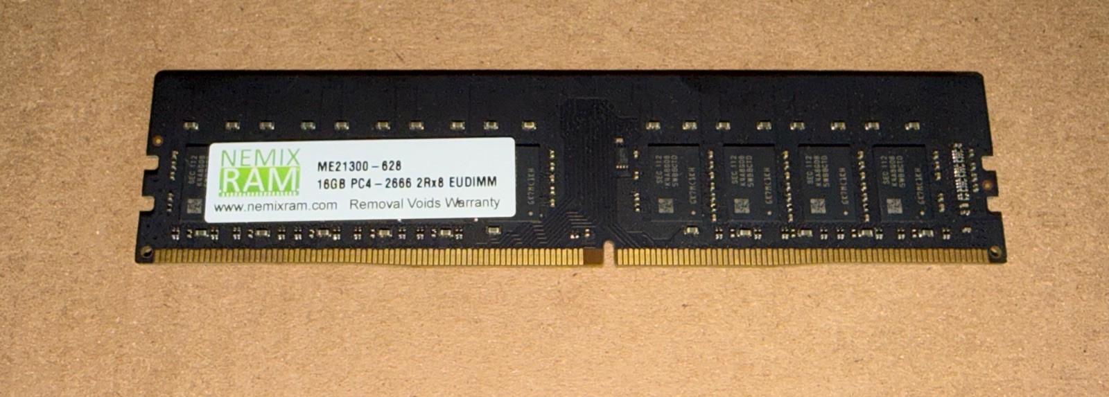 NEMIX RAM 16GB DDR4 PC4-2666 2Rx8 DESKTOP Memory RAM