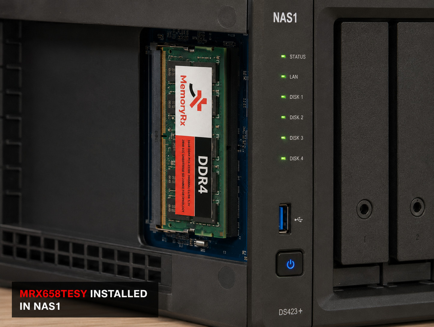 32GB (2X16GB) DDR4 MEMORY Compatible with Synology Diskstation DS1618+