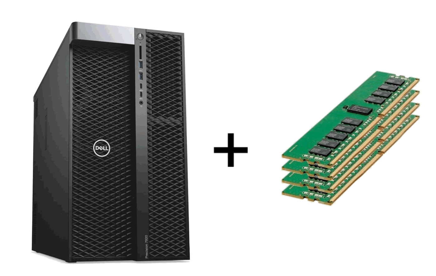 Dell T7820 T7920 4x16GB (64GB) PC4-2933 MHz DDR4 ECC Memory Upgrade Kit