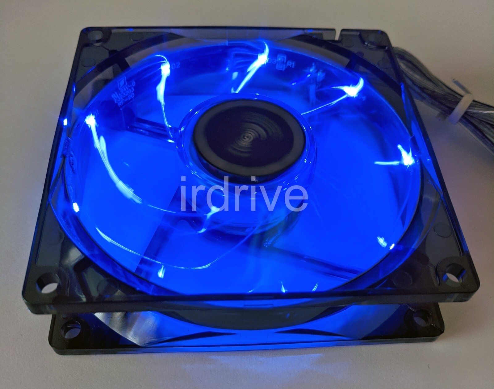 NEW Enermax 90mm x 25mm Blue LED 3-pin 12V PC Case Cooling Fan + Screws