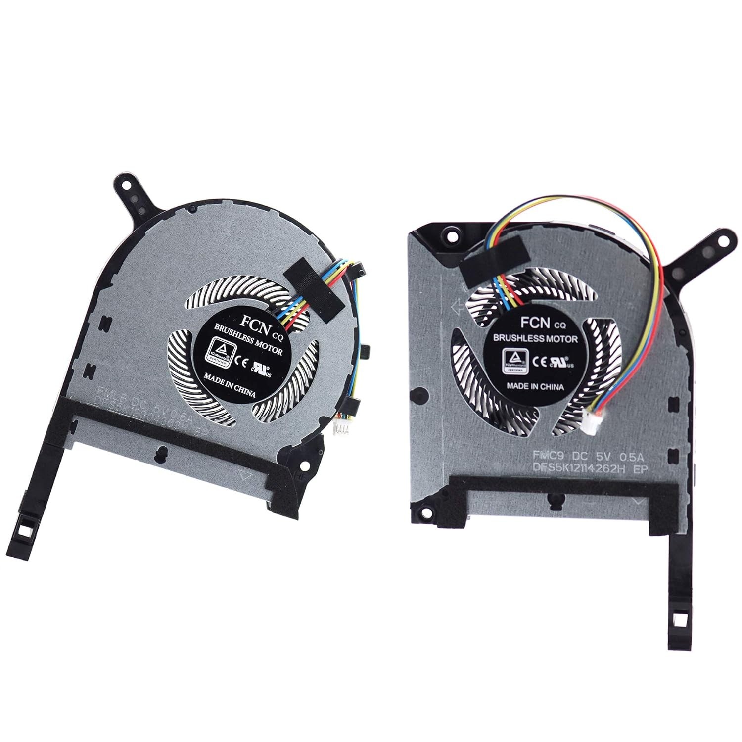 CPU & Graphics GPU Cooling Fan Replacement for ASUS + set