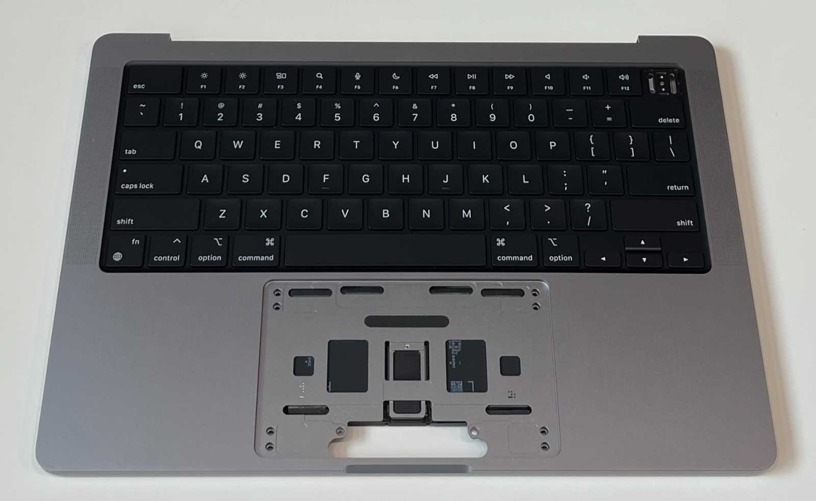 MacBook Pro 14″ A2442 2021 Palmrest w/ BL Keyboard Battery Space Gray Genuine