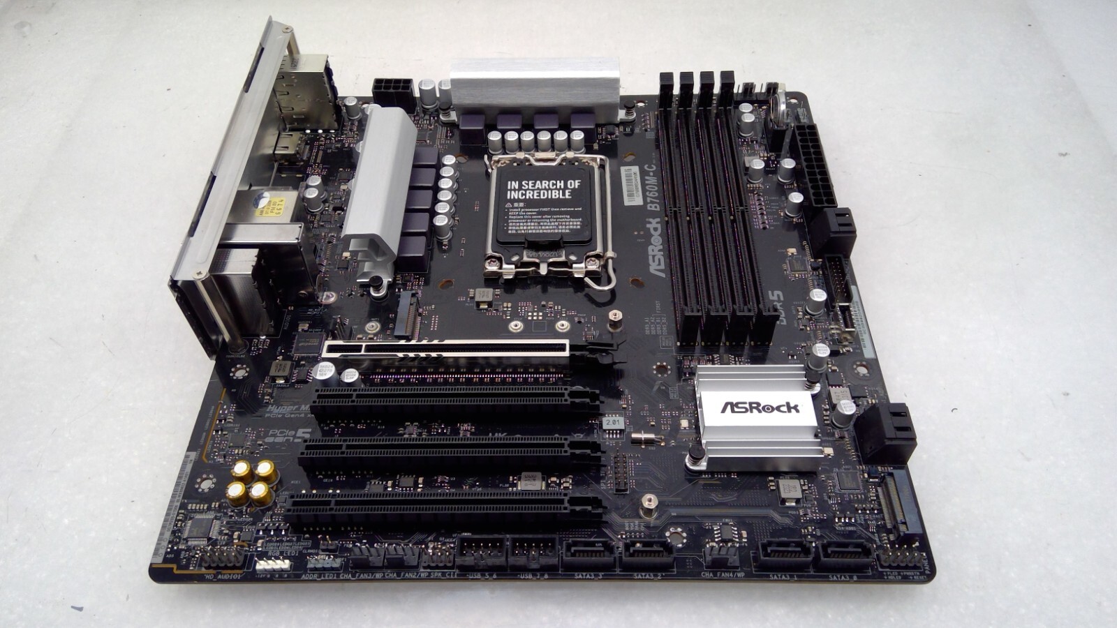 ASRock B760M-C Intel Socket LGA1700 DDR5 Micro ATX WI-FI Motherboard