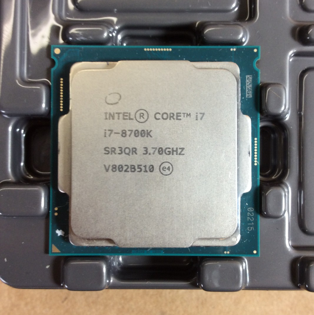Intel Core i7-8700K Processor 3.70GHz [Six-Core] LGA1151 (SR3QR) TESTED