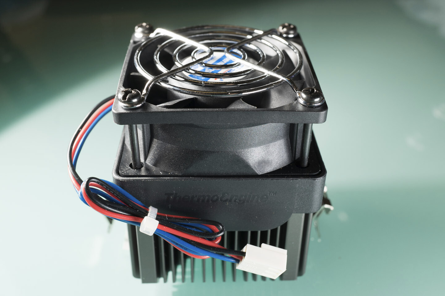 Socket A/370 CPU Cooler Fan and Heatsink, PIII, Athlon, ThermoEngine V60-4225