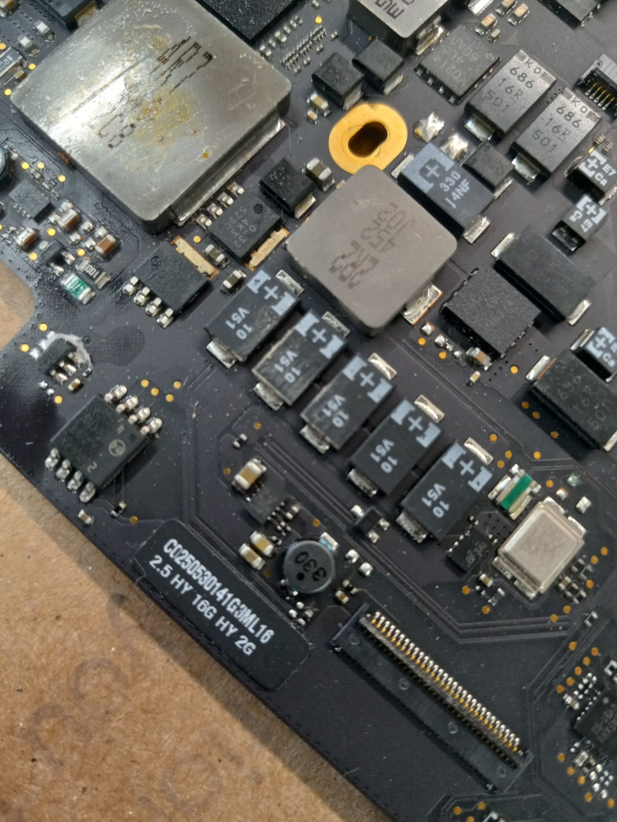 MACBOOK PRO 15 2014 A1398 LOGIC BOARD / MOTHERBOARD I7 2.5GHZ 16GB 2G
