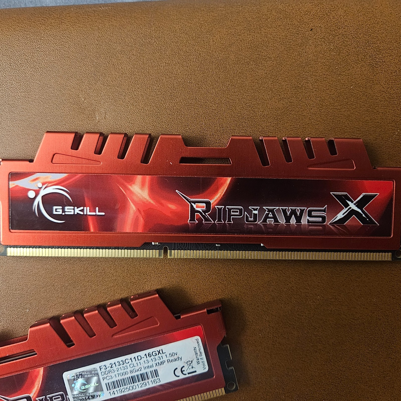 G.Skill 16GB Kit (2x8GB) DDR3 2133MHz Desktop RAM PC3-17000 Gaming Memory