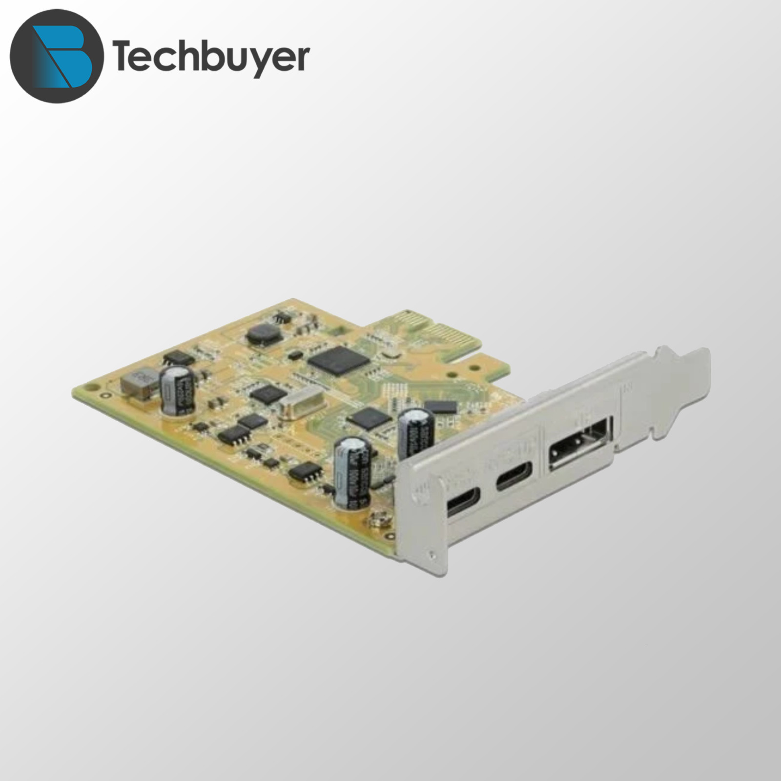 Dell Dual-Ports USB Type-C 3.1 and 1-DisplayPort PCI-Express LP Network Adapter