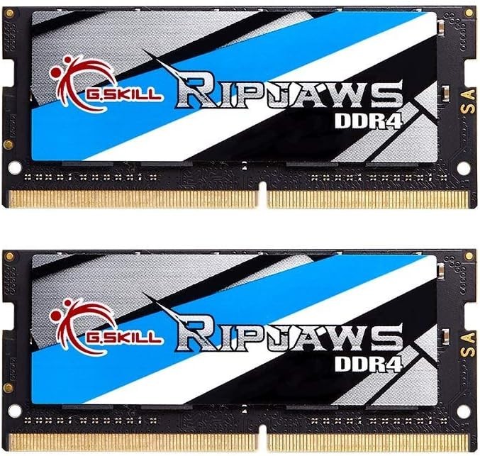 G.Skill Ripjaws 16GB DDR4 SO-DIMM Laptop RAM 2x8GB 2666MHz CL19 Fast Upgrade