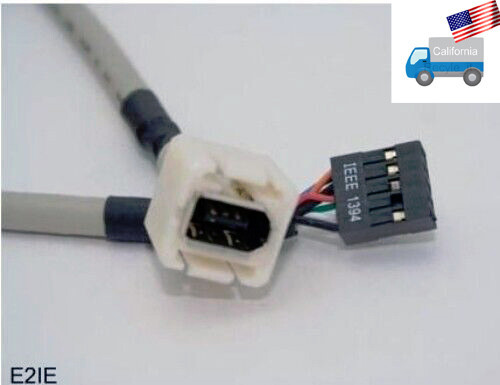NEW PC Case Front Panel FIREWIRE Port-Motherboard 1394 Header Pin Internal Cable