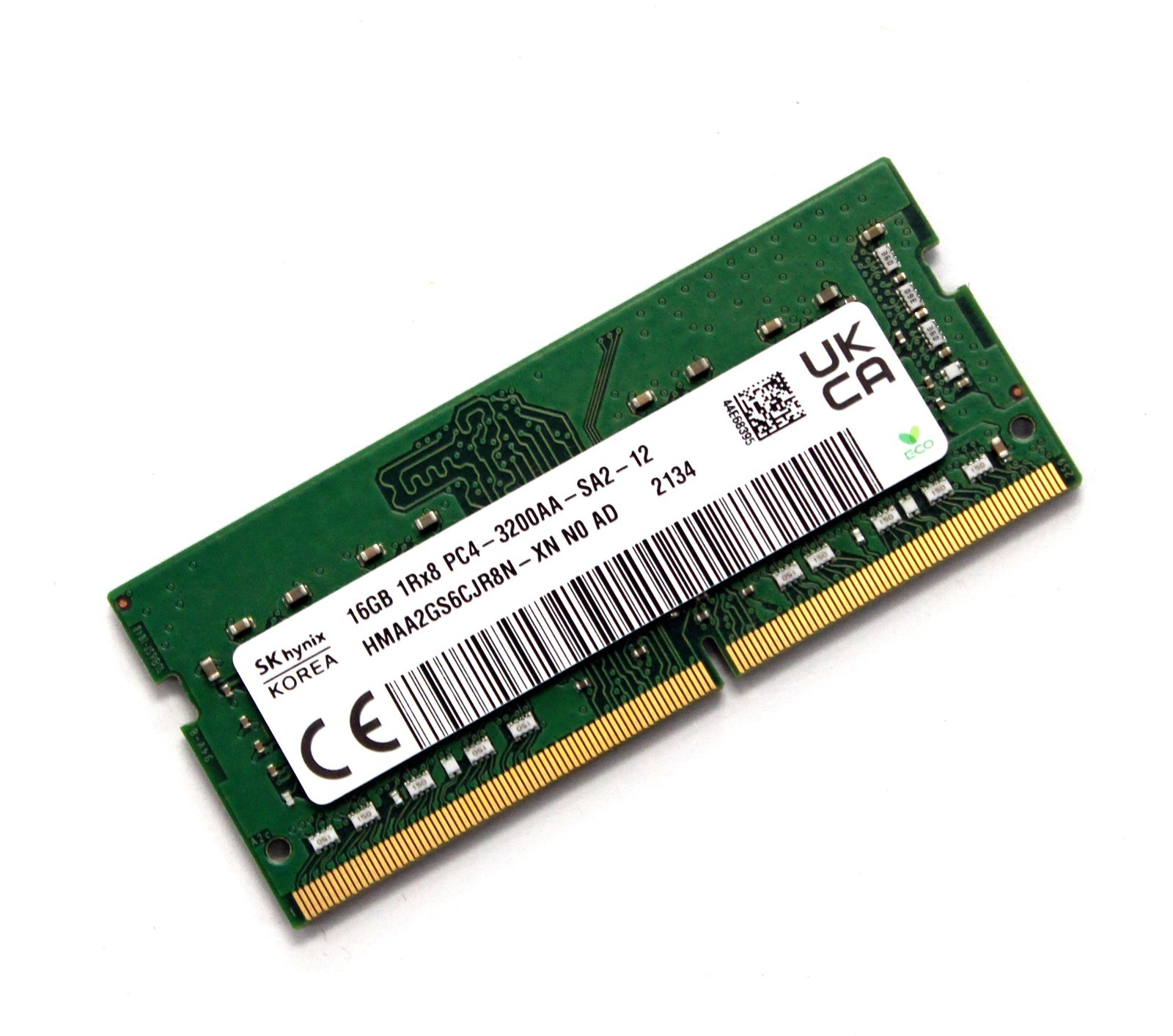 Hynix HMAA2GS6CJR8N-XN 16GB 1Rx8 PC4-3200AA DDR4 SO-DIMM Laptop Memory RAM